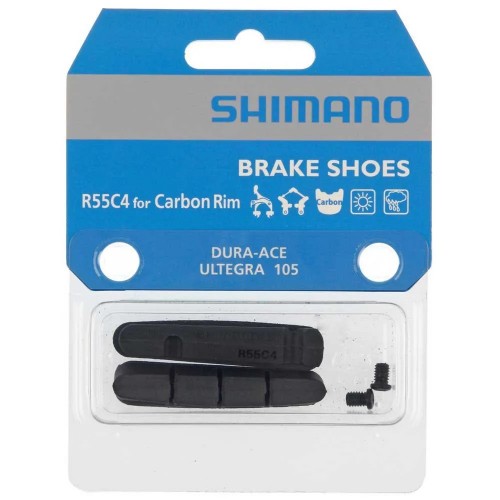 RECARGA  Shimano Pastilha de TRAVÃO PARA ARO CARBONO R55C4 